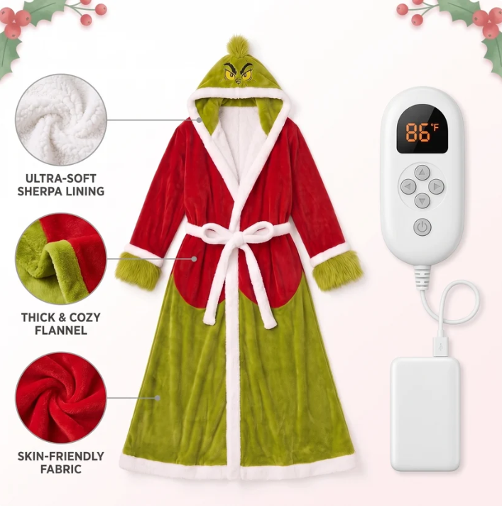 TheComfyGrump™ Heated Robe